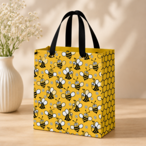 SACOLAS 18X18X8 ABELHINHAS KN